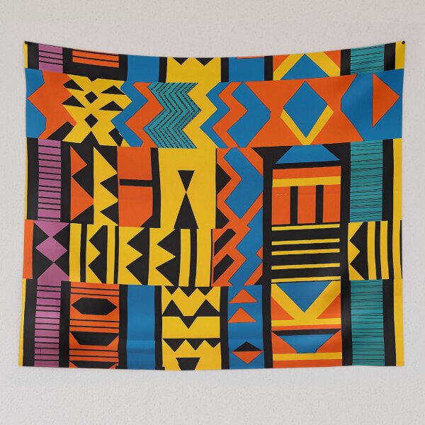 Item preview, A for like Kente designed and sold by mmelaninn.