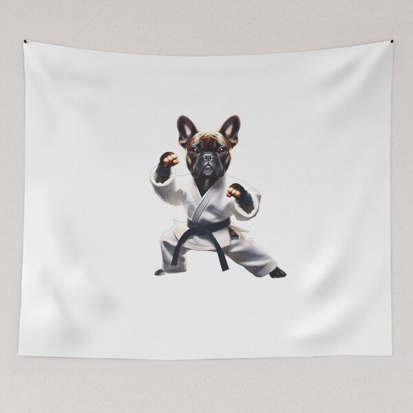Item preview, Bulldog dog karate, judoka, design designed and sold by Dan9010.