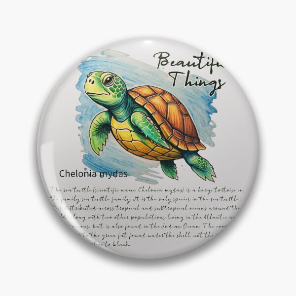 Item preview, beautiful things, sea turtle designed and sold by zzzozzo.