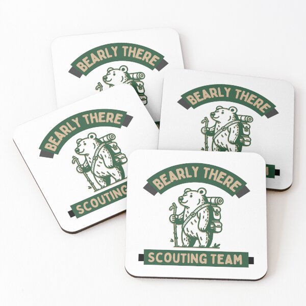Artikelvorschau, Bearly There Scouting-Team entworfen und verkauft von Dirtpathdesigns.