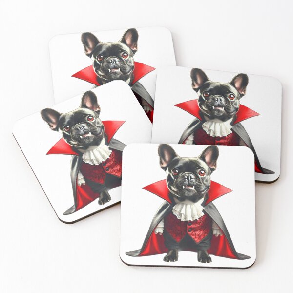 Item preview, Gothic vampire bulldog dog design designed and sold by Dan9010.