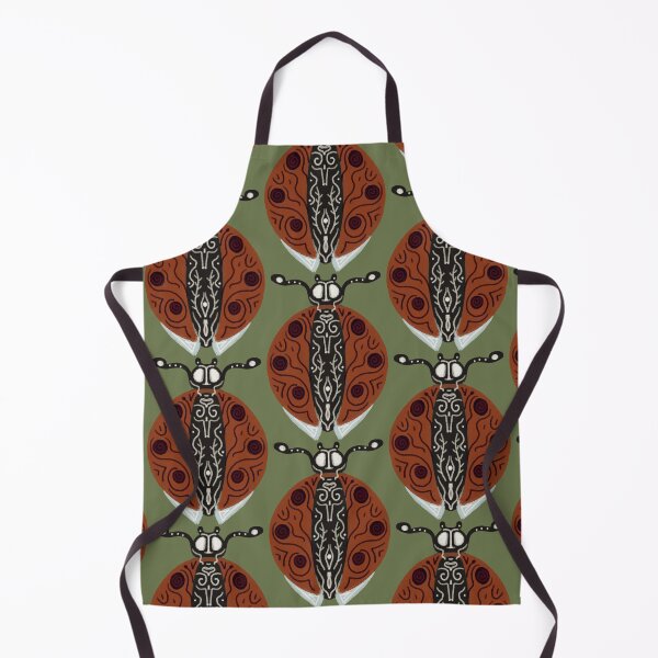 Item preview, Folklore ladybug, ladybug, bugs, insects, animals, ladybug in patterns designed and sold by Dormitria.