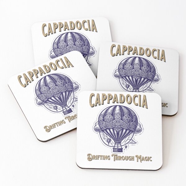 Item preview, Cappadocia Hot Air Balloon essential vintage travel designed and sold by DigiSudu.