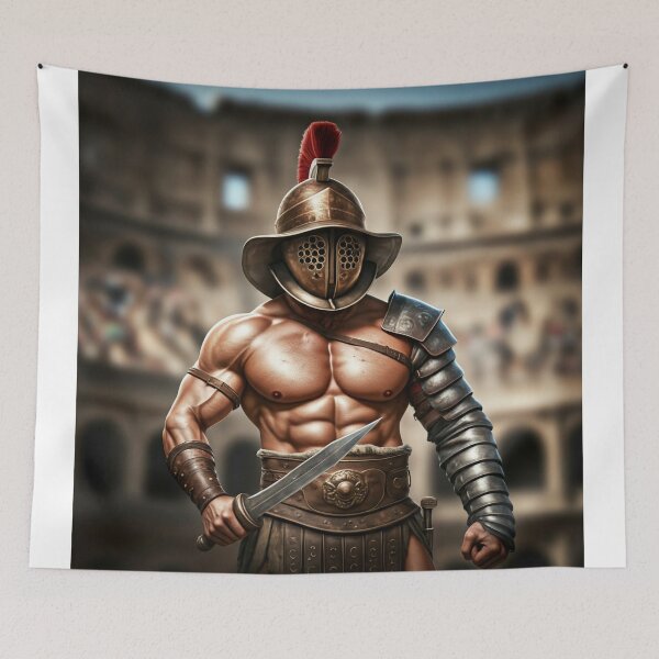 Item preview, Gladiator in the Colosseum designed and sold by MindsAtelier.