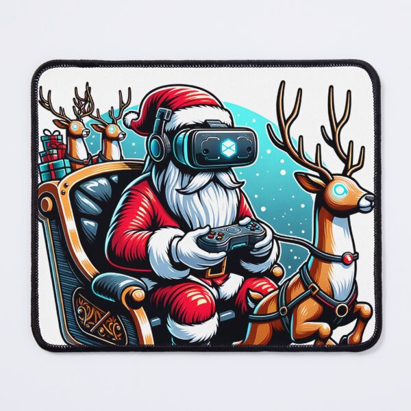 Item preview, VR Santa Sleigh Ride – Futuristic Holiday Adventure designed and sold by NSB-Design.