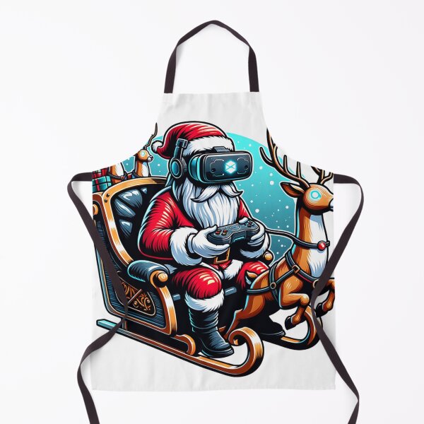 Item preview, VR Santa Sleigh Ride – Futuristic Holiday Adventure designed and sold by NSB-Design.