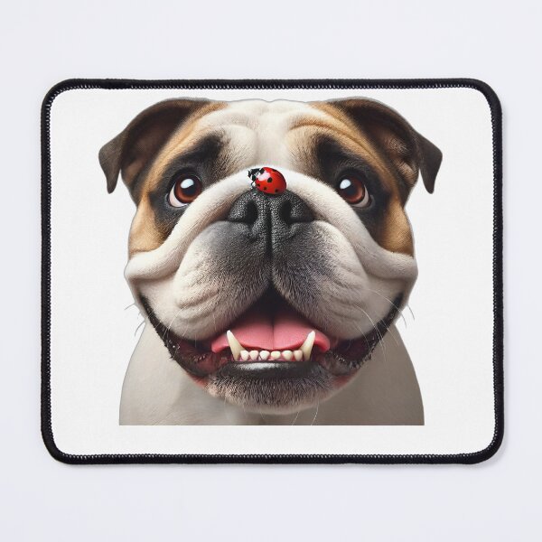 Item preview, Funny Bulldog Dog Ladybug Design designed and sold by Dan9010.