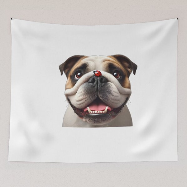 Item preview, Funny Bulldog Dog Ladybug Design designed and sold by Dan9010.