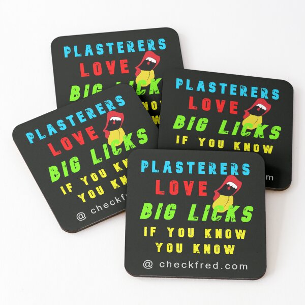 Item preview, Plasterers Love Big Licks designed and sold by AlienAlmanac.