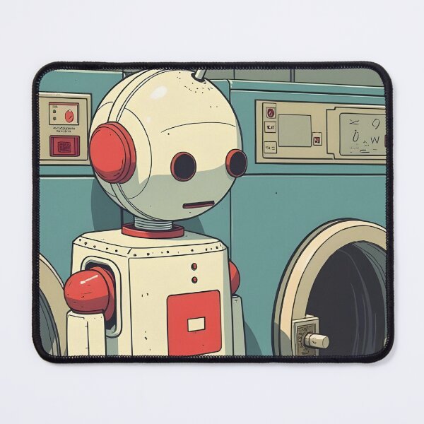 Item preview, Robot washes laundry designed and sold by Mauswohn.