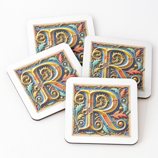 Item preview, The illuminated letter R designed and sold by smugdesigns.