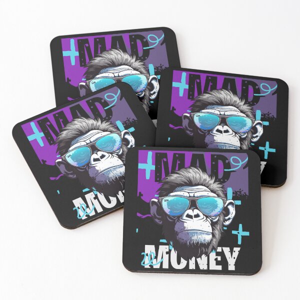 Item preview, Cool Monkey Illustration - Bad Money Graphic Design  designed and sold by danfreeze.