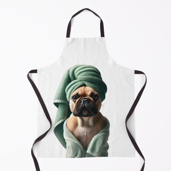 Item preview, Bulldog dog bathrobe spas design designed and sold by Dan9010.