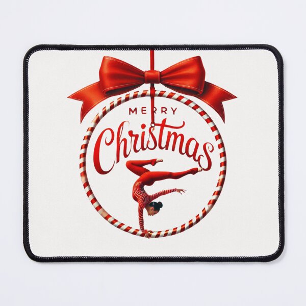 Item preview, Christmas Aerialist: circus aerial christmas. acrobatics designed and sold by swiftbinaries.