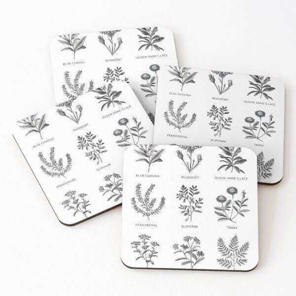 Item preview, Herbal Vintage Botanical Illustration for Nature Lovers designed and sold by TheWizArt.