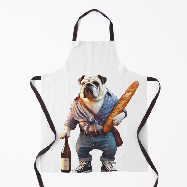 Item preview, French Bulldog Fashion Bread Wine Design designed and sold by Dan9010.