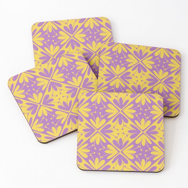 Item preview, Simple Floral Fun - Yellow Lilac designed and sold by marialindemann.