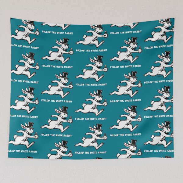Item preview, Follow the white Rabbit Bunny Hare Follow me  designed and sold by Cr320.