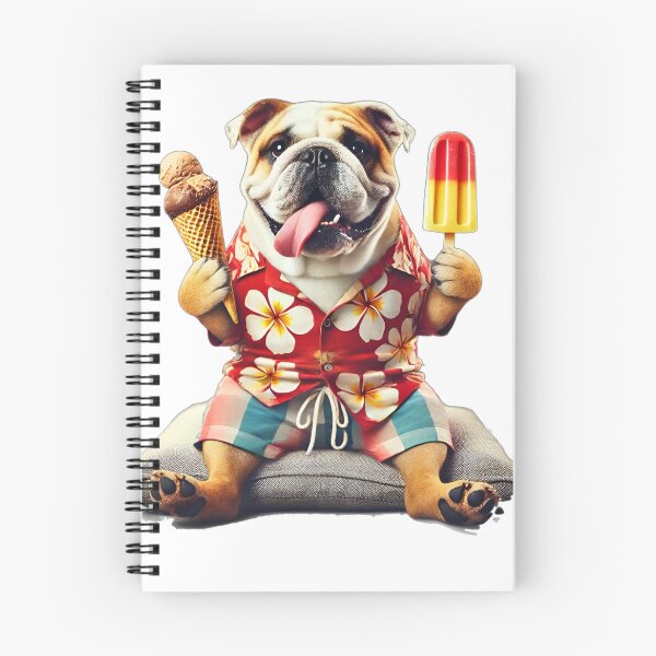 Item preview, Greedy Bulldog Dog Ice Cream Candy Design designed and sold by Dan9010.