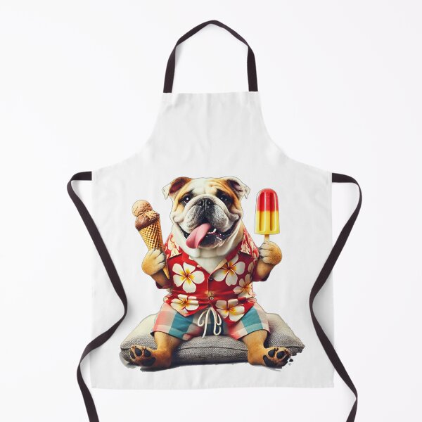 Item preview, Greedy Bulldog Dog Ice Cream Candy Design designed and sold by Dan9010.