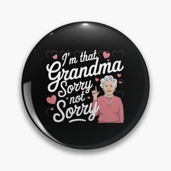Item preview, Sassy Grandma Illustration with Fun Quote designed and sold by love3617.