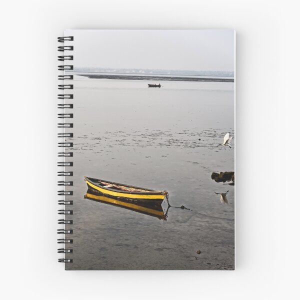 Item preview, Colorful boats resting at low tide in Diu, Gujarat designed and sold by franck380.