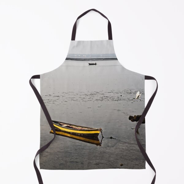 Item preview, Colorful boats resting at low tide in Diu, Gujarat designed and sold by franck380.