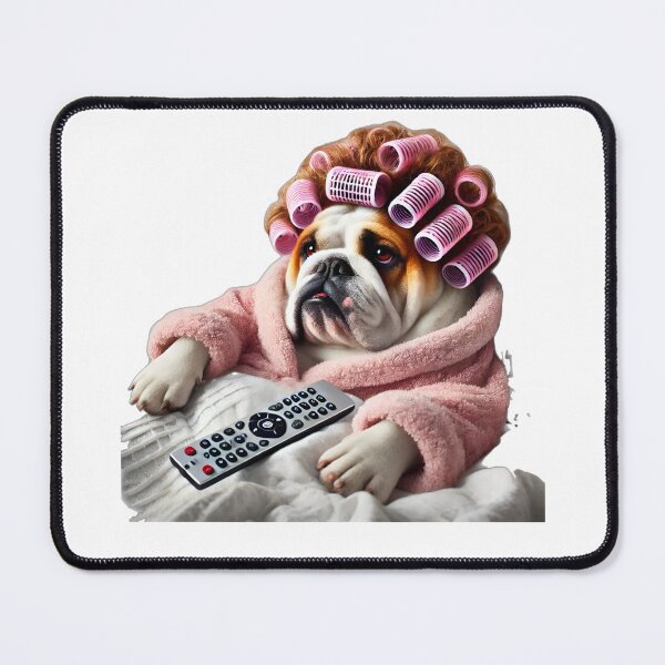Item preview, Bulldog dog curlers bed design designed and sold by Dan9010.