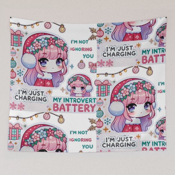 Item preview, Social battery low, need to refuel. designed and sold by cherryfoxy24.