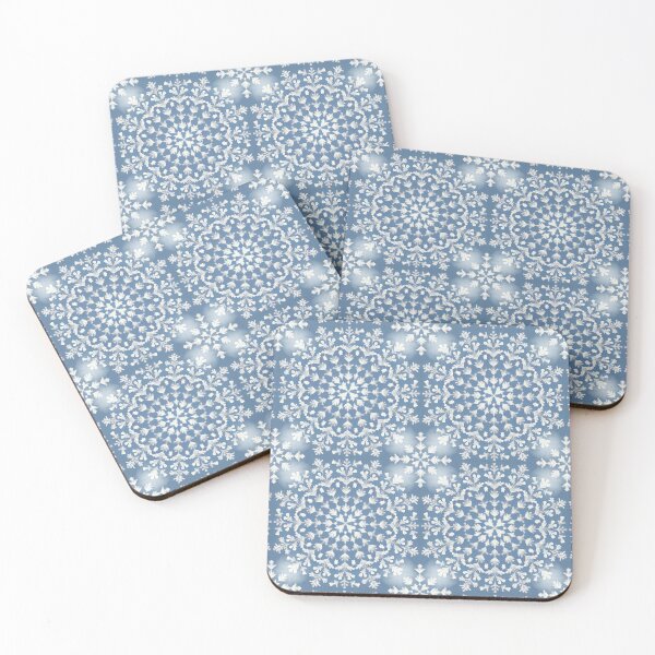 Item preview, Pattern snowflakes, snow crystals, all over print 07 designed and sold by SpecialtiesShop.
