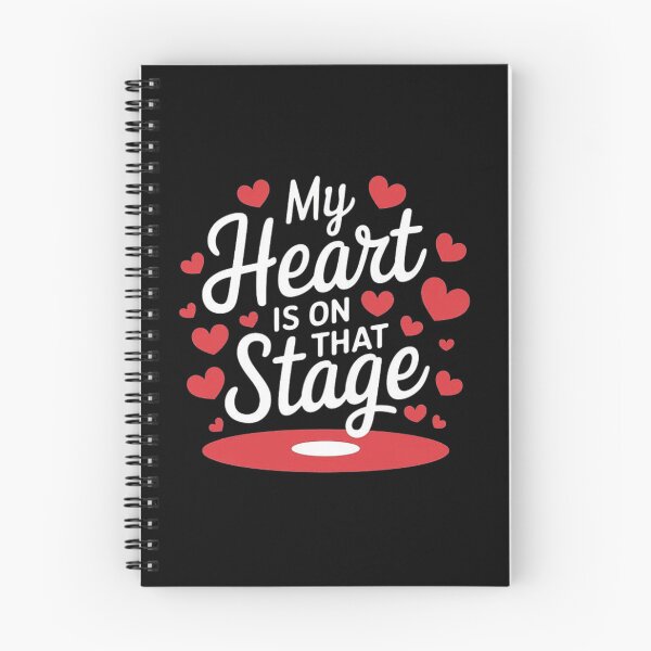 Item preview, Passionate Performer Design with Heart Motif designed and sold by love3617.