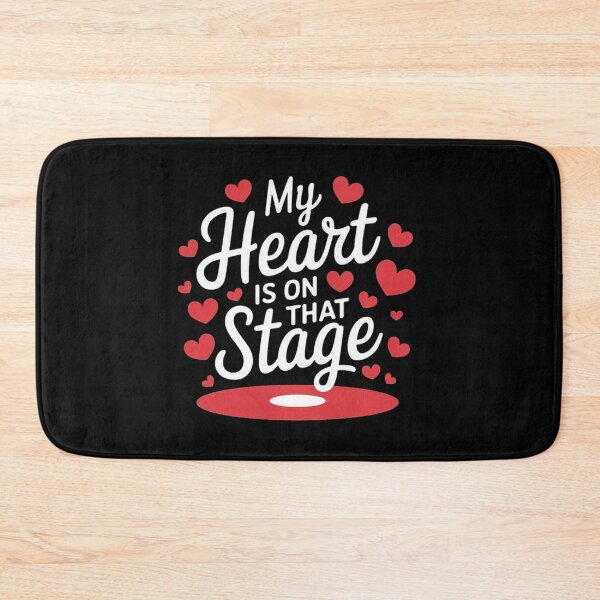 Item preview, Passionate Performer Design with Heart Motif designed and sold by love3617.