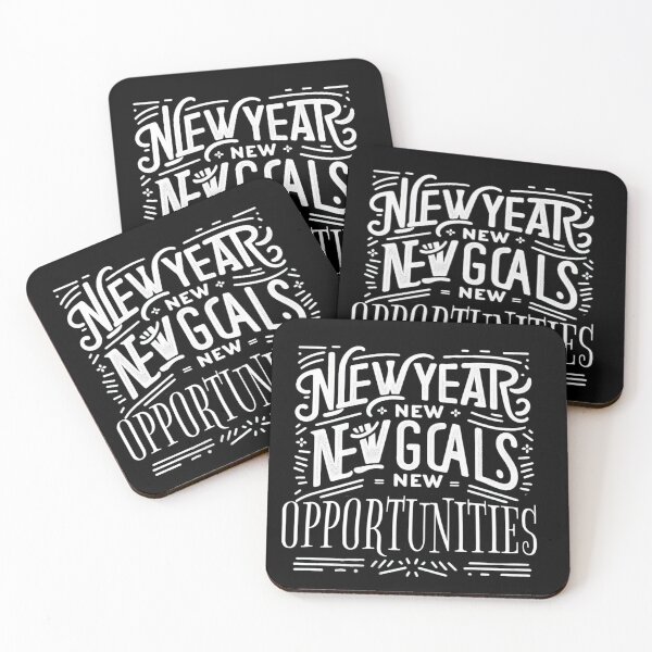 Item preview, New Year New Goals New Opportunities designed and sold by Kalpa.