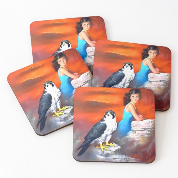 Item preview, Lou Shabner Falcon designed and sold by SummerlandsArt.
