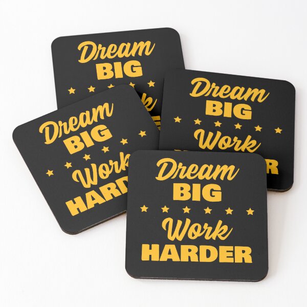 Item preview, Dream Big Work Harder designed and sold by 87-Aesthetics.