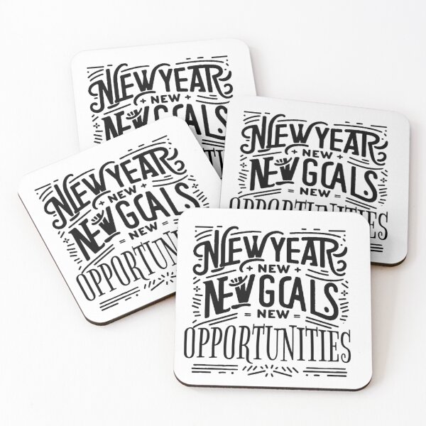 Item preview,  New Year New Goals New Opportunities designed and sold by Kalpa.