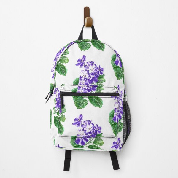 Item preview, Striped blue and white violet flower designed and sold by stasia-ch.