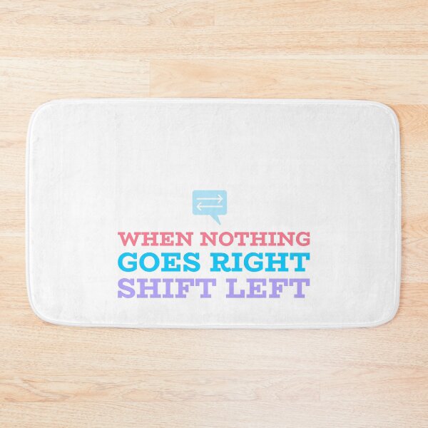 Item preview, When Nothing goes Right, Shift Left designed and sold by softwaretesting.