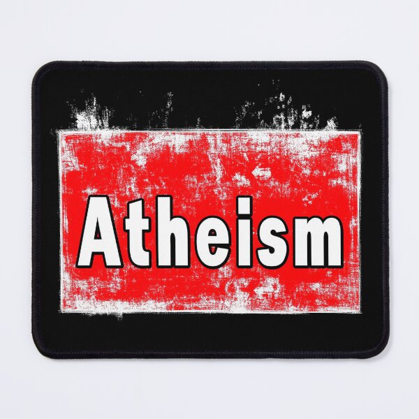 Item preview, Atheism on your chest beats a symbol on a chain. designed and sold by Atheist-Heaven.
