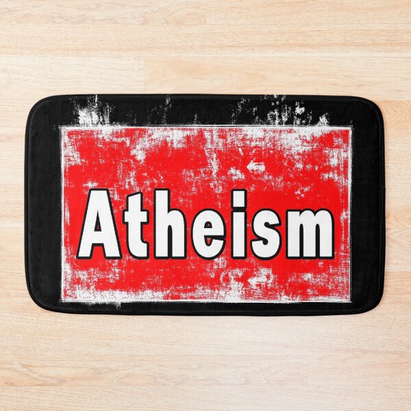 Item preview, Atheism on your chest beats a symbol on a chain. designed and sold by Atheist-Heaven.