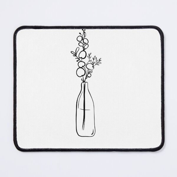 Item preview,  line art flower designed and sold by s-flo-art.