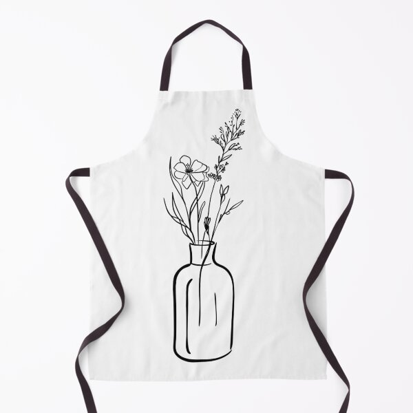 Item preview, line art flower designed and sold by s-flo-art.