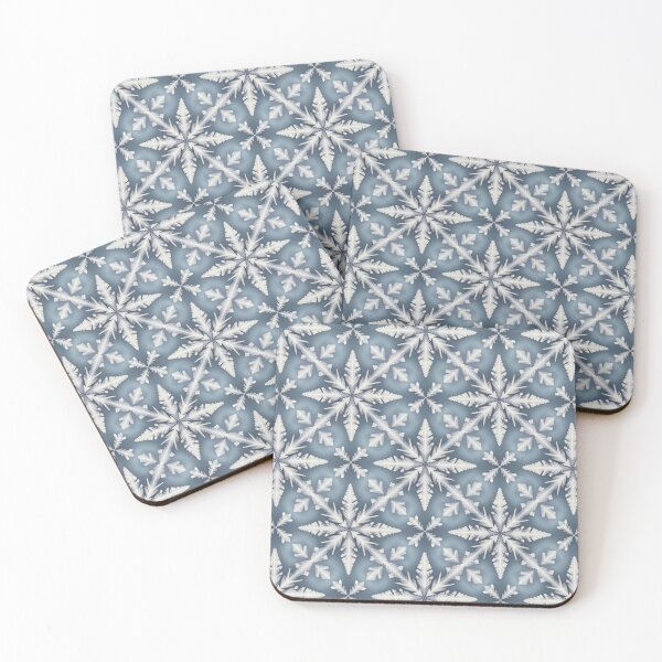 Item preview, Pattern snowflakes, snow crystals, all over print 10 designed and sold by SpecialtiesShop.