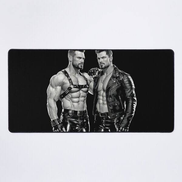 Item preview, Leather Daddies Power Leder Gay Pride Graphic Design designed and sold by ItsAKinkThing.