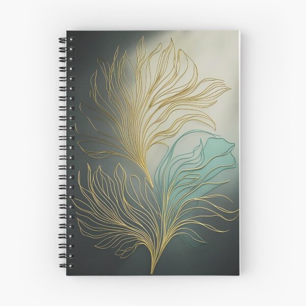 Item preview, ELEGANT ABSTRACT GOLD AND TURQUAZ DESIGN designed and sold by asudesign.