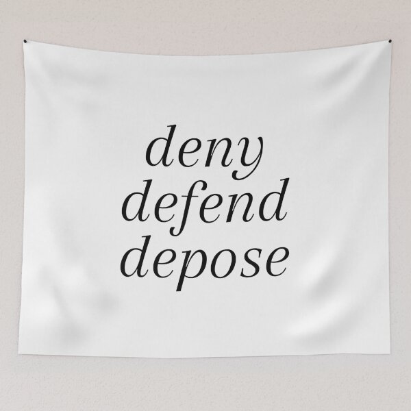 Item preview, Deny Defend Depose designed and sold by Fangirlsleep.