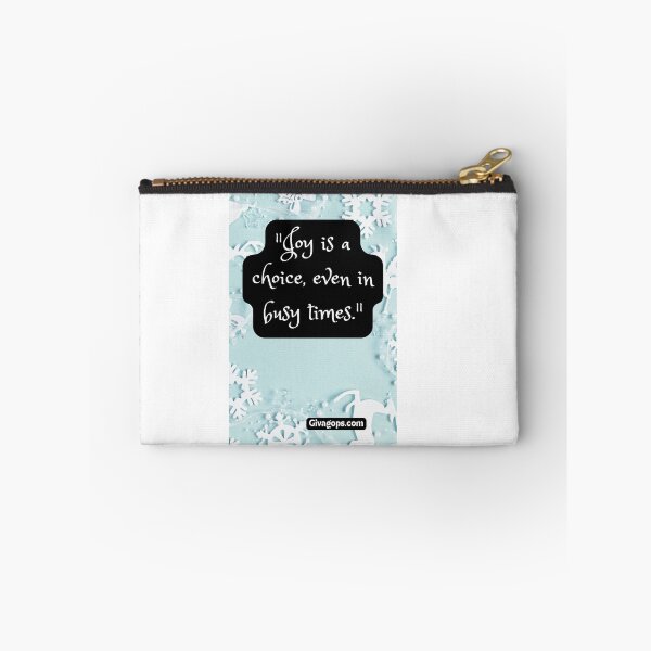 Item preview, "Joy is a choice, even in busy times." designed and sold by CUTESTUFFnow.