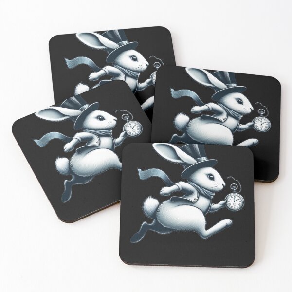 Item preview, Follow the white Rabbit Bunny Hare Follow me  designed and sold by Cr320.