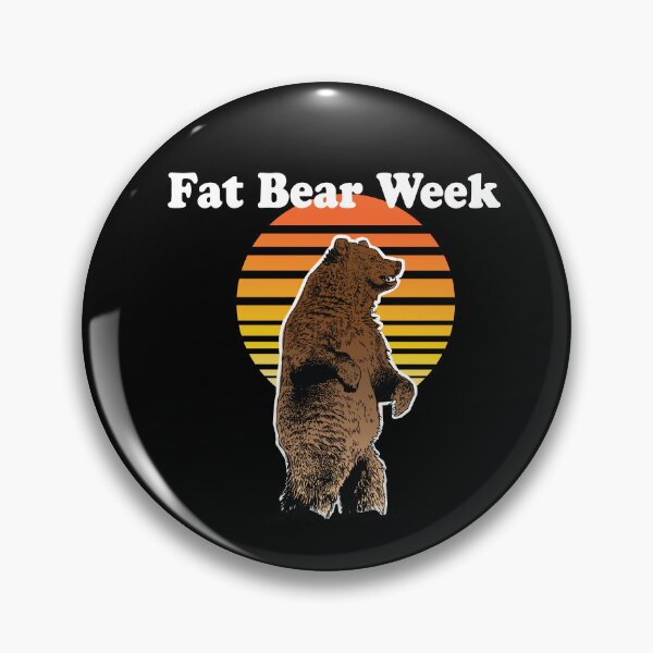 Item preview, fat bear week design designed and sold by penandinkdesign.