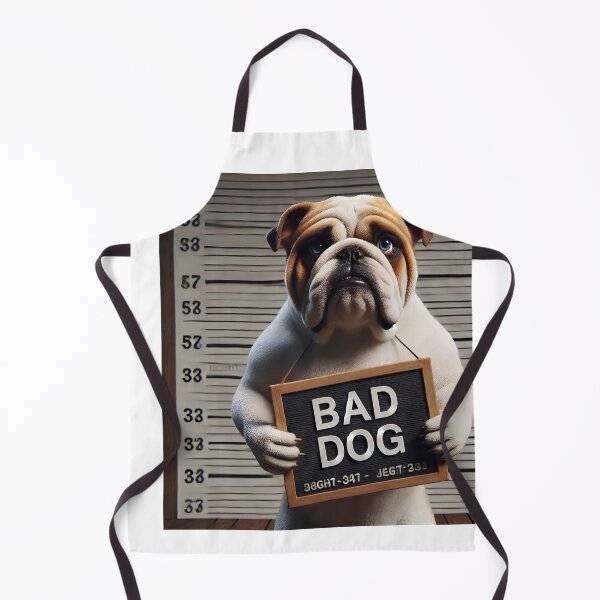 Item preview, Bulldog dog prisoner wanted design designed and sold by Dan9010.